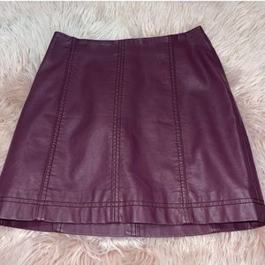 Free people size 2 purple skirt